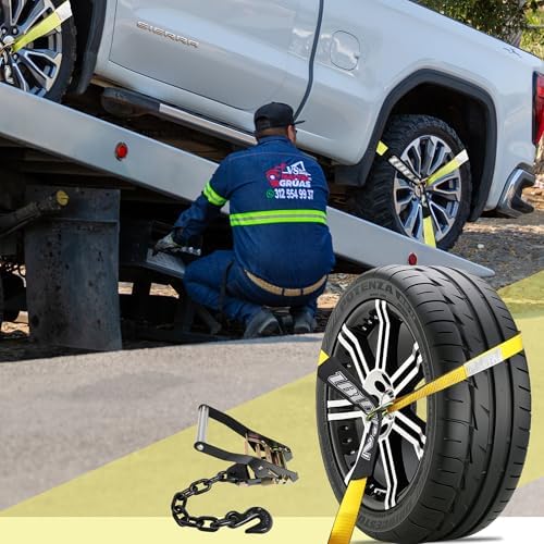 4 Pack Car Tie Down Straps for Trailers - Image 5