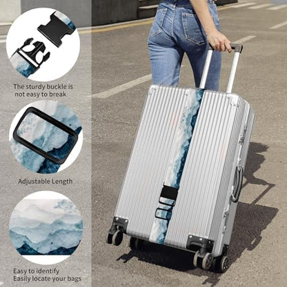 Luggage Straps for Suitcases, Heavy Duty Travel Belt - Image 2