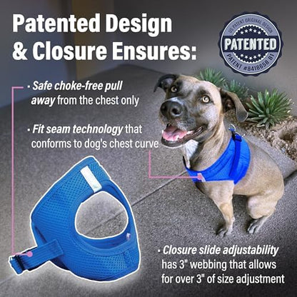 DOGGIE DESIGN American River Solid Ultra Choke-Free Dog Harness - Image 3