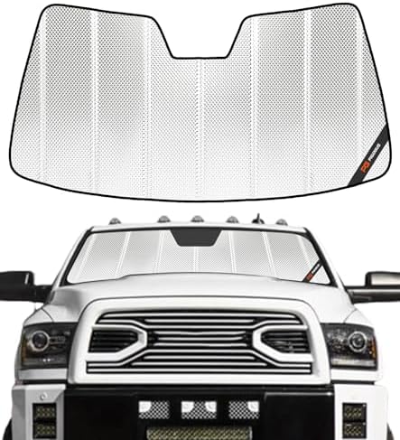 Pigenius Windshield Sunshade for Ram 2500/3500 2010-2018 Custom Front Window by Pigenius