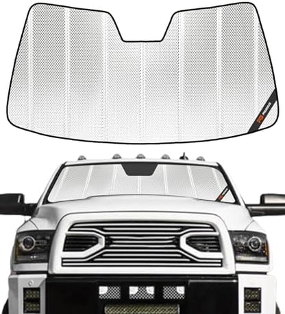 Pigenius Windshield Sunshade for Ram 2500/3500 2010-2018 Custom Front Window by Pigenius