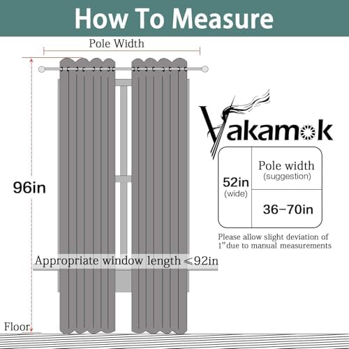 Yakamok Pine Tree Green 100% Blackout Curtains 96 Inches Long 52" Wide - Image 2