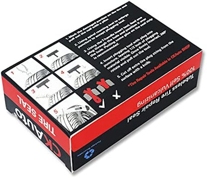 CKAuto 30 pcs 4" Black Tire Repair Strings Tire Repair Plugs - Image 5