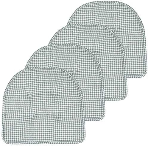 Sweet Home Collection Chair Cushion Memory Foam Pads Tufted Slip Non Skid by SweetHomeCollection