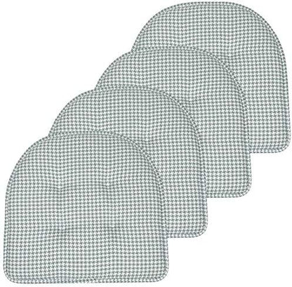 Sweet Home Collection Chair Cushion Memory Foam Pads Tufted Slip Non Skid by SweetHomeCollection