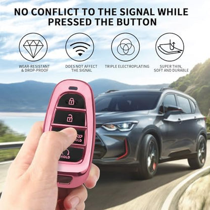 MILD EAST For Hyundai Key fob Cover 5 Button - Image 5