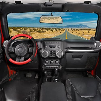 SEG Direct Car Steering Wheel Cover - Image 2