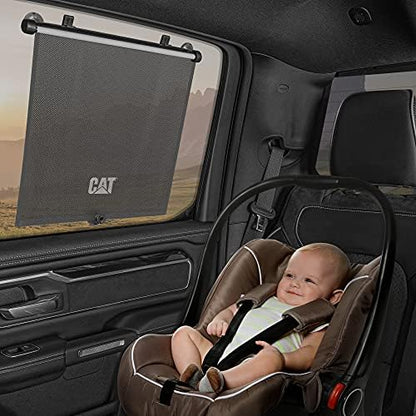 CAT Retractable Pull-Down Back Seat Side Window Shades - Image 3