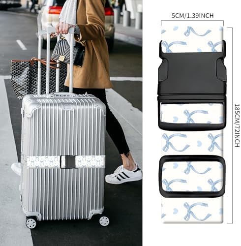 Luggage Straps for Suitcases, Heavy Duty Travel Belt - Image 3