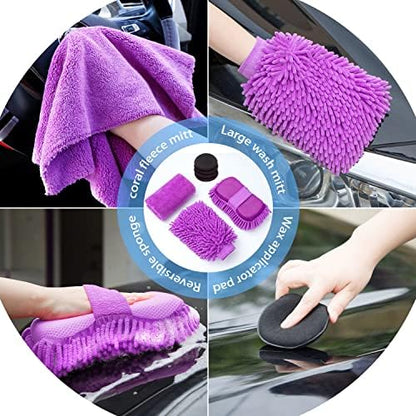 22Pcs Car Wash Cleaning Tools Kit Car Detailing Set - Image 4