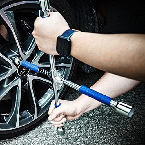CARTMAN 16 Inch Heavy Duty Non-Slip 4-Way Universal Cross Lug Wrench - Image 5