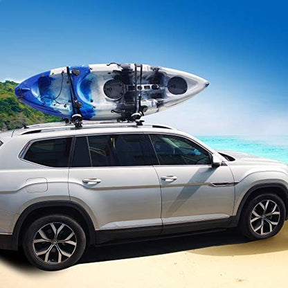 ARTIPOLY Kayak Roof Rack for 2 Kayaks, 4-in-1 Multifunction Bilateral Kayak & - Image 7