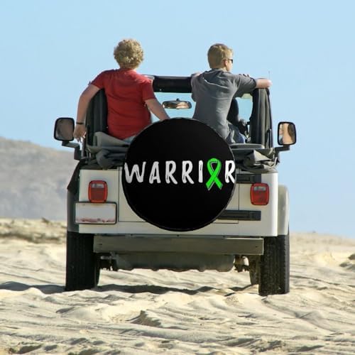Warrior Mental Health Awareness Tire Covers, Dust-Proof Weatherproof Wheel - Image 6