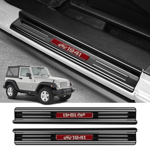 ZZEQYG 2 Pcs Stainless Steel Door Sill Protector Compatible by ZZEQYG