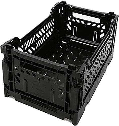 2 x AY-KASA Collapsible Storage Bin Container Basket Tote, Folding Basket CRATE by AYKASA