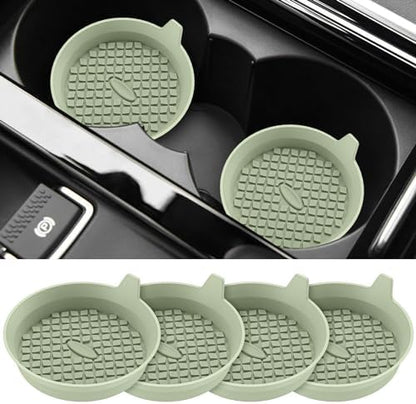 ME.FAN Car Cup Holder Coasters Silicone Cups Mats, Automotive Universal by MEFAN