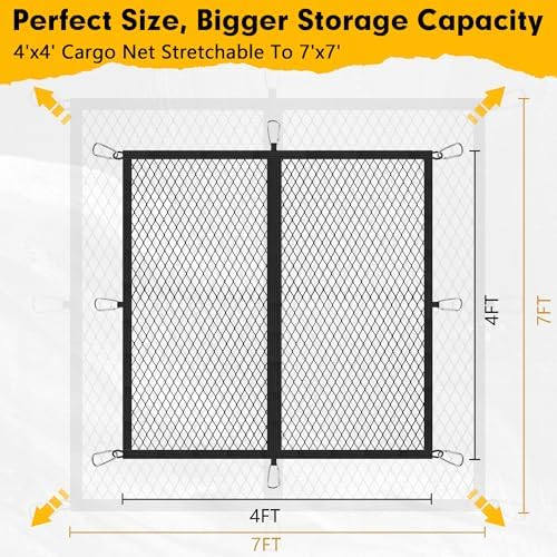 Cargo Net for Pickup Truck Bed - Image 3