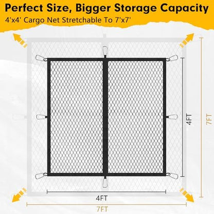 Cargo Net for Pickup Truck Bed - Image 3