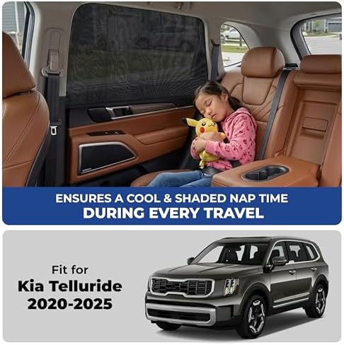 EcoNour Car Window Screen for Kia Telluride 2 Pack - Image 2