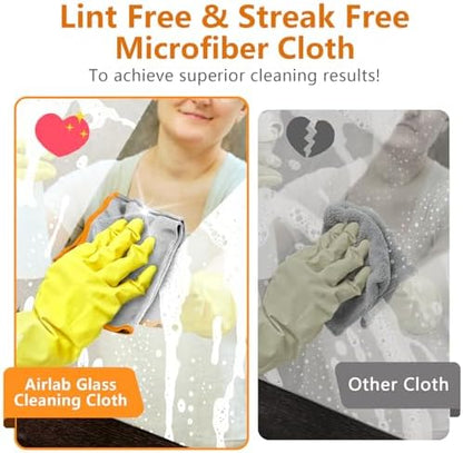 Airlab Glass Polishing Streak Free Miracle Cleaning Cloth - Image 5