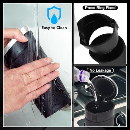 Car Trash Can Bin with Lid - Image 5