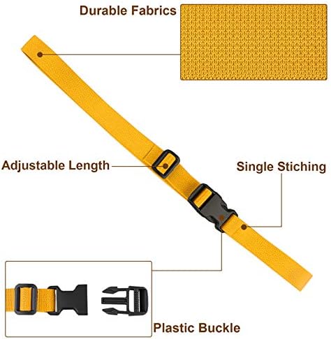 MAGARROW 24" 40" 60" 100" Strap Buckle Packing Straps Adjustable 1-Inch Belt - Image 5
