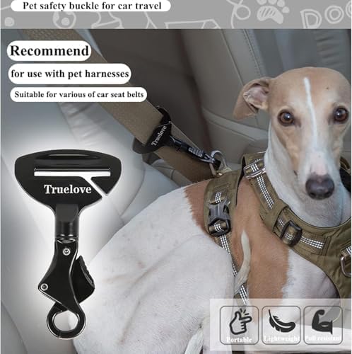 Truelove Vehicle Seat Belt Safety Buckle Lock, Dog Seat Belt Clip Universal Dog - Image 7