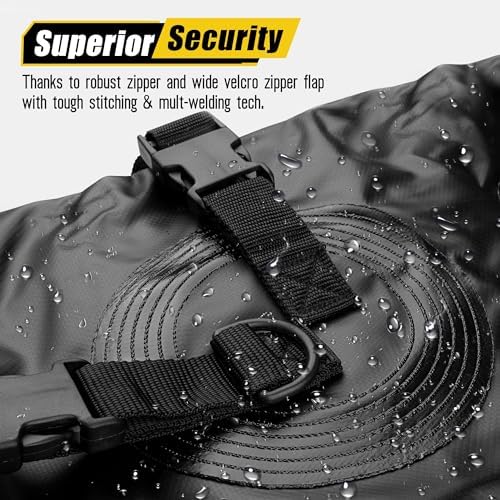 ARKSEN Rooftop Cargo Carrier Bag Extra-Wide 31.5 Cubic Feet Waterproof Heavy - Image 4