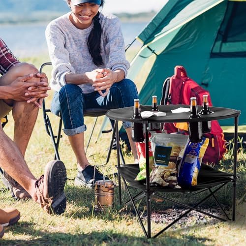 Camping Table - 2-Tier Folding Table - Image 2