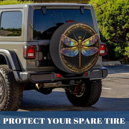 Dragonfly Spare Tire Cover Dust-Proof Spare Wheel Covers - Image 6