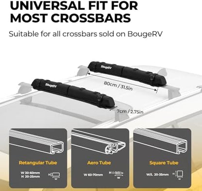 BougeRV 2.0 Soft Roof Rack Pads - Image 2