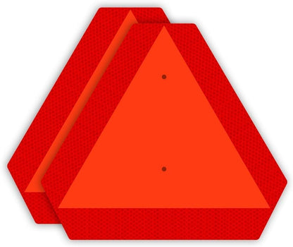 Ignixia Slow Moving Vehicle Sign, Rust free Aluminium Slow Moving Vehicle by IGNIXIA