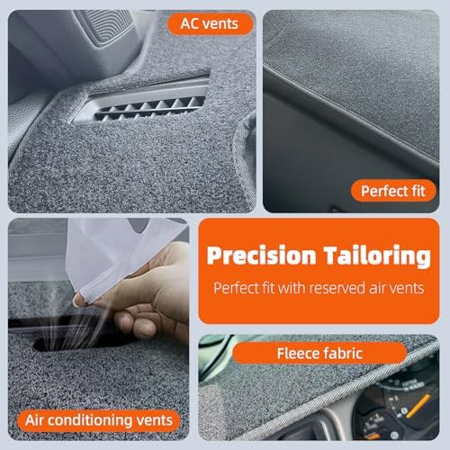 Dashboard Cover Dash Mat Fit for Ho-nda HR-V 2022-2016, Car Dash Board Mat - Image 5