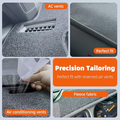 Dashboard Cover Dash Mat Fit for Ho-nda Civic 2011-2006, Car Dash Board Mat - Image 5