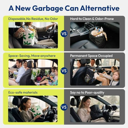 Disposable Car Garbage Bin Bags, Vomit Trash Bags made - Image 2
