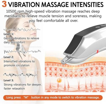 cjc Heated Muscle Scraper Tool Electric Fascia Knife Muscle Scraper Massage - Image 4