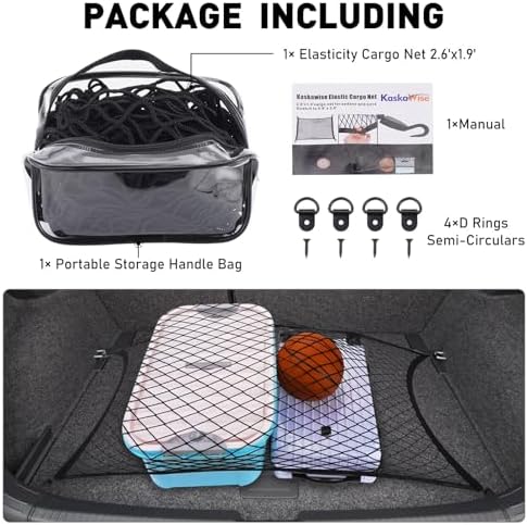 Elastic Cargo Net for SUV, Truck Net Organizer - Image 7