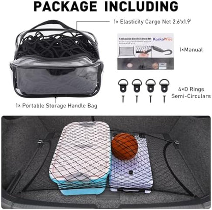 Elastic Cargo Net for SUV, Truck Net Organizer - Image 7