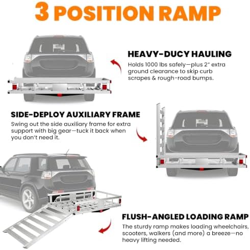 Trailer Hitch Cargo Carrier - Image 5