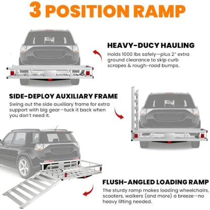 Trailer Hitch Cargo Carrier - Image 5