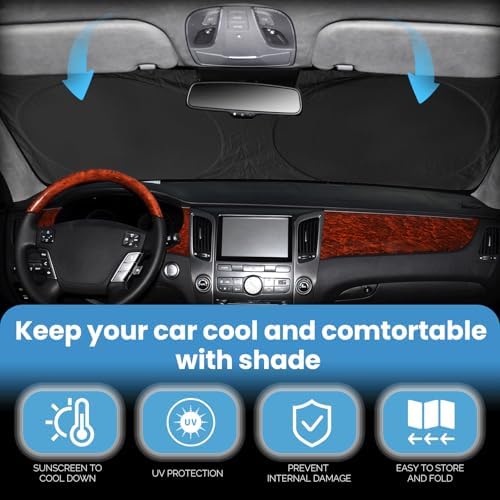 Custom Fit XC60 Windshield Sunshade - Image 3