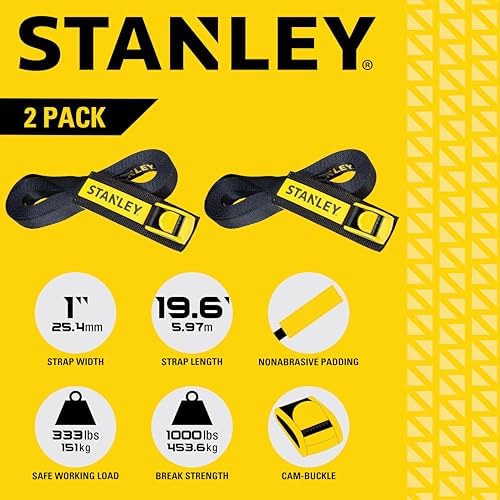 STANLEY Soft Roof Rack Pads Kit - Image 5