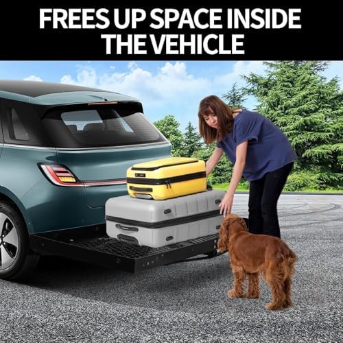 300LBS Capacity Hitch Cargo Carrier - Image 7
