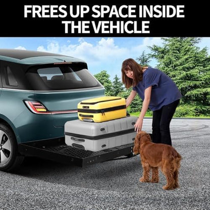300LBS Capacity Hitch Cargo Carrier - Image 7