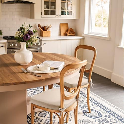 Sunsleek Chair Cushions for Dining Chairs D-Shaped Seat Cushions Chair Pads - Image 6