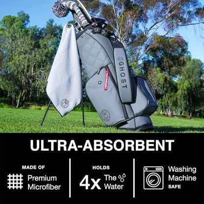 Ghost Golf Magnetic Towel, Ultra-Absorbent Microfiber Golf Towel - Image 4