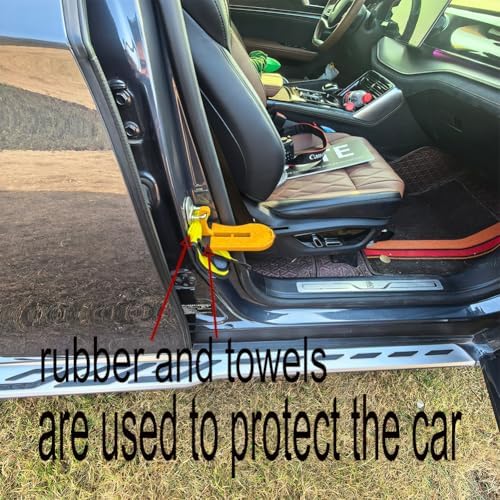 Universal Car Door Step, Foldable Door Latch Step Stand Pedal Car Door Latch - Image 6
