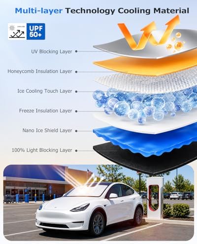 DMJN Front Windshield Sun Shade - Image 3