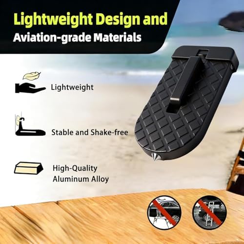 2-Pack Universal Car Door Step for Roof Rack Access, 400 lb - Image 7