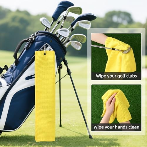 Mile High Life Golf Towel 16x24 inch, Upgraded Large Waffle Weave - Image 4